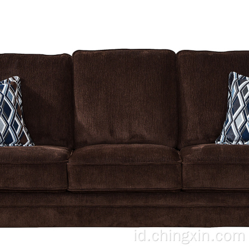 Furniture Sofa Ruang Tamu Tiga Seater